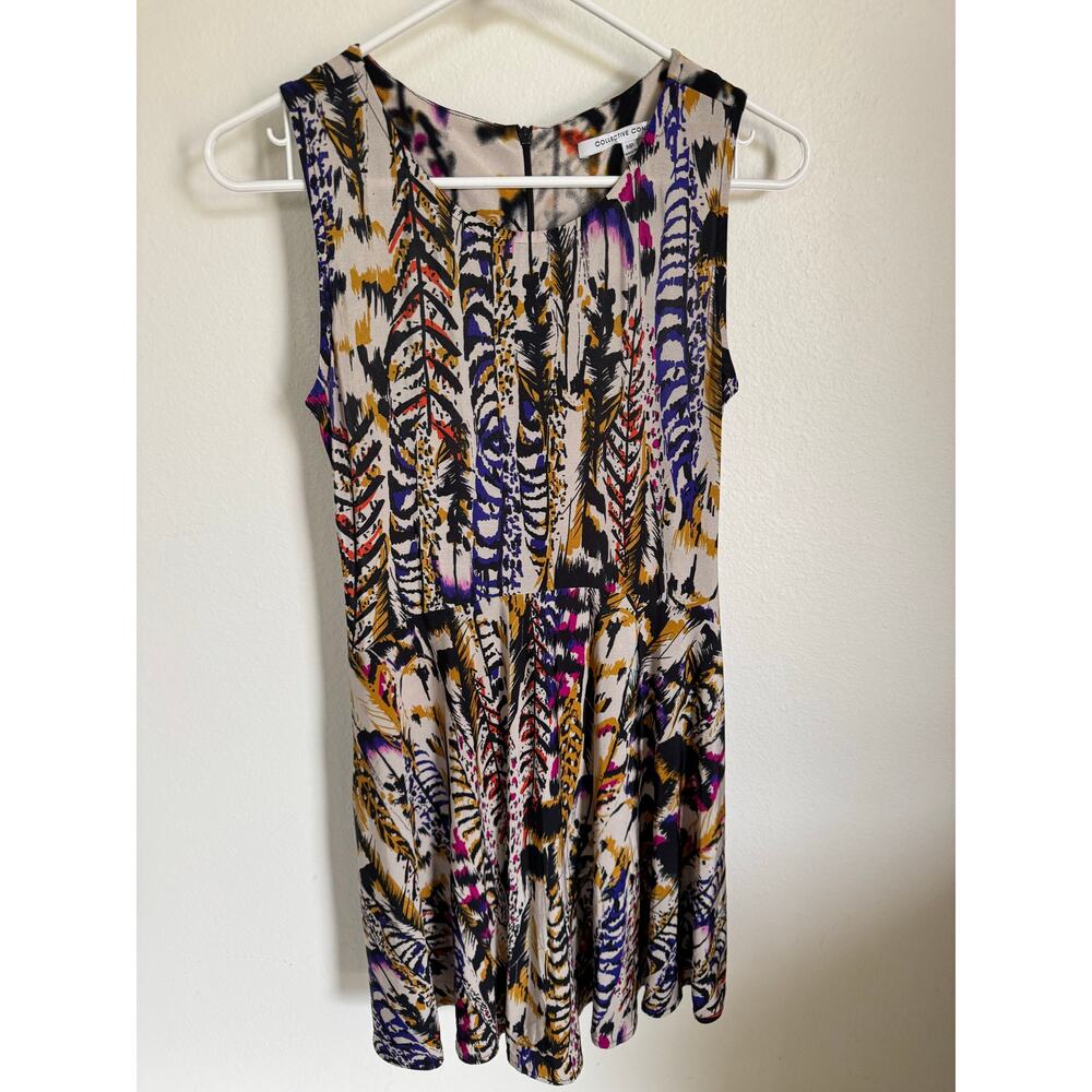 Collective Concepts Multicolor Pattern Dress Size… - image 2